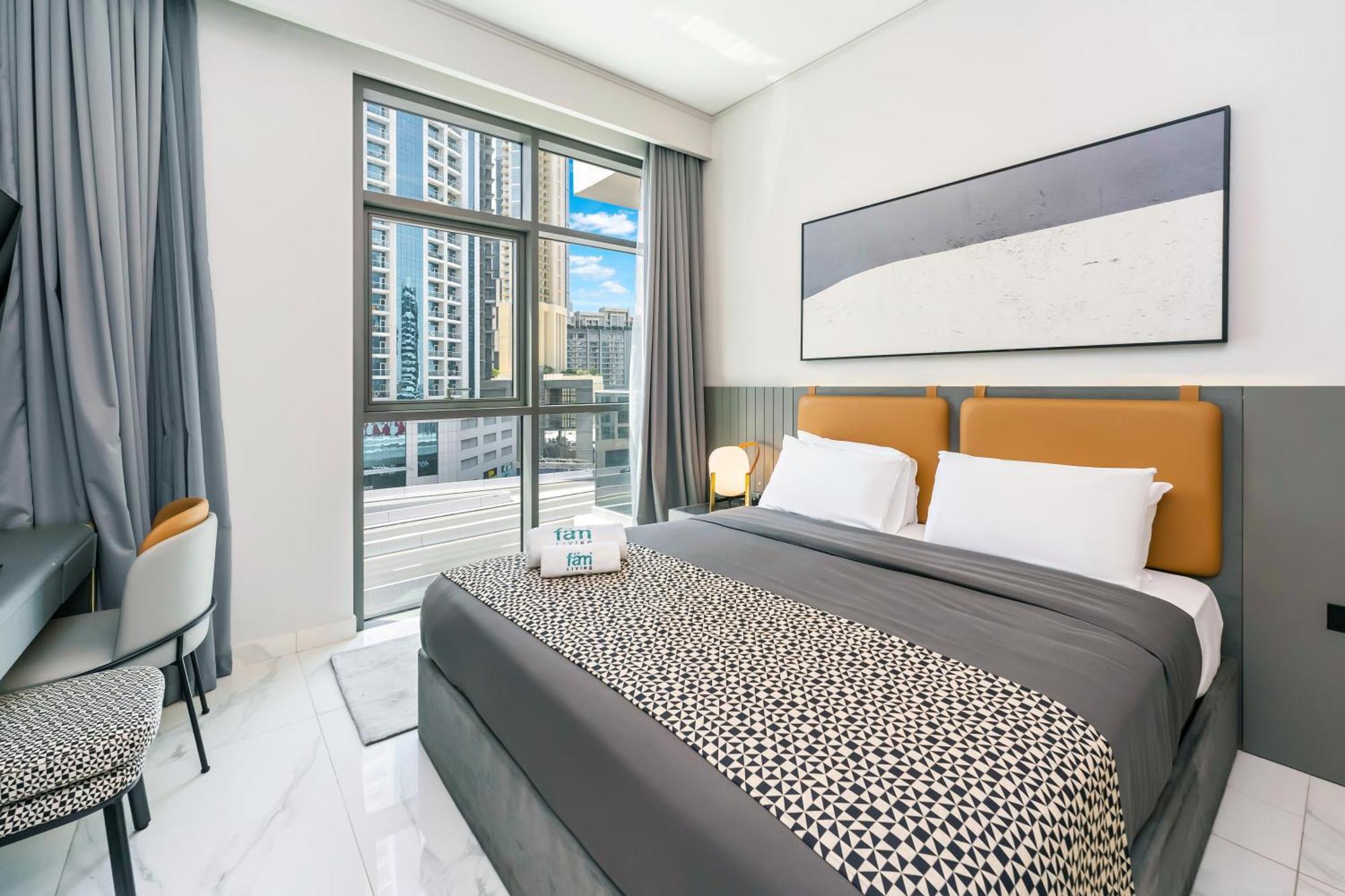 Fam Living - Urban - Mag318, 5 Mins To Burj Khalifa Apartment