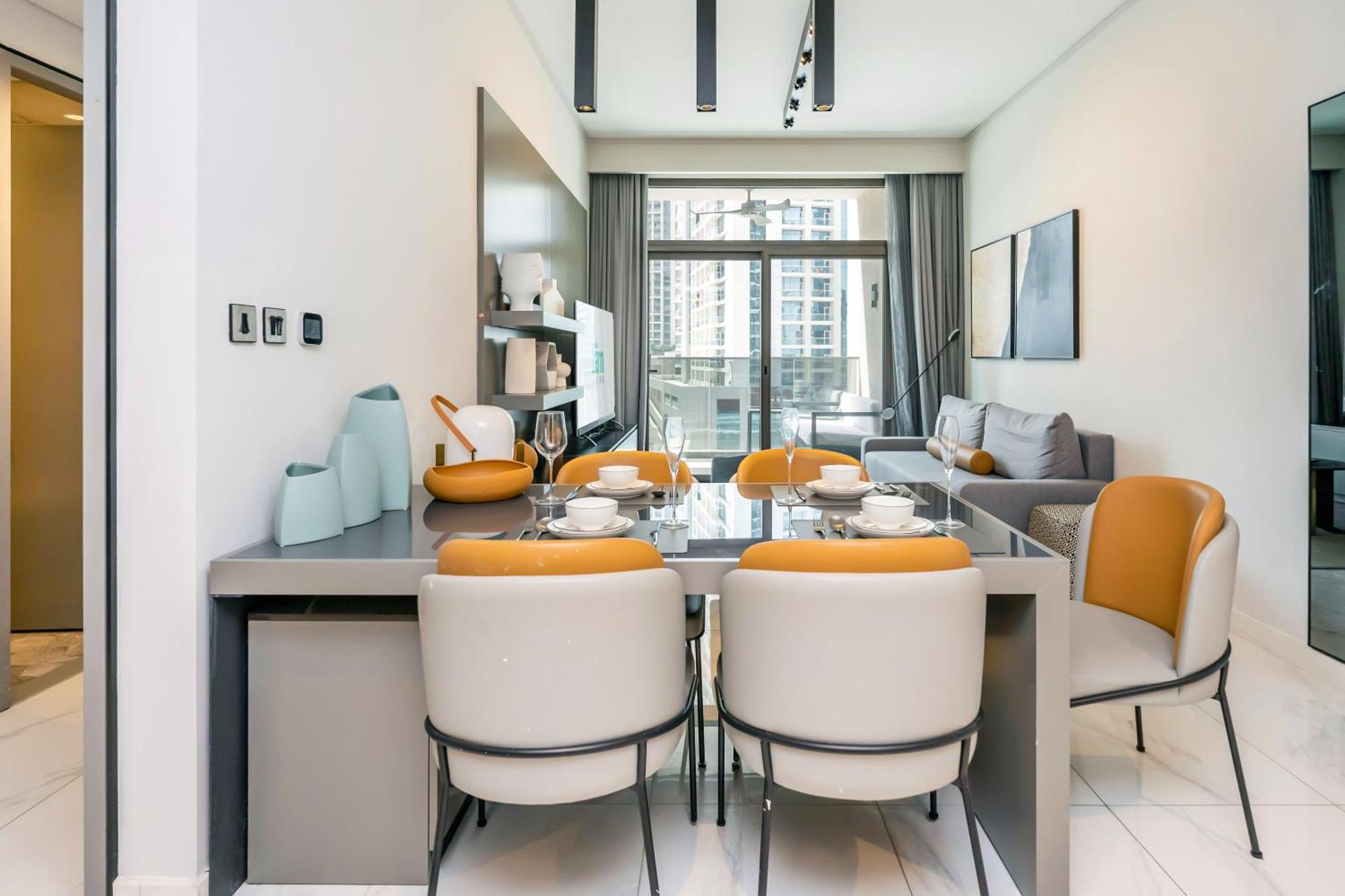 Apartment Fam Living - Urban - Mag318, 5 Mins To Burj Khalifa