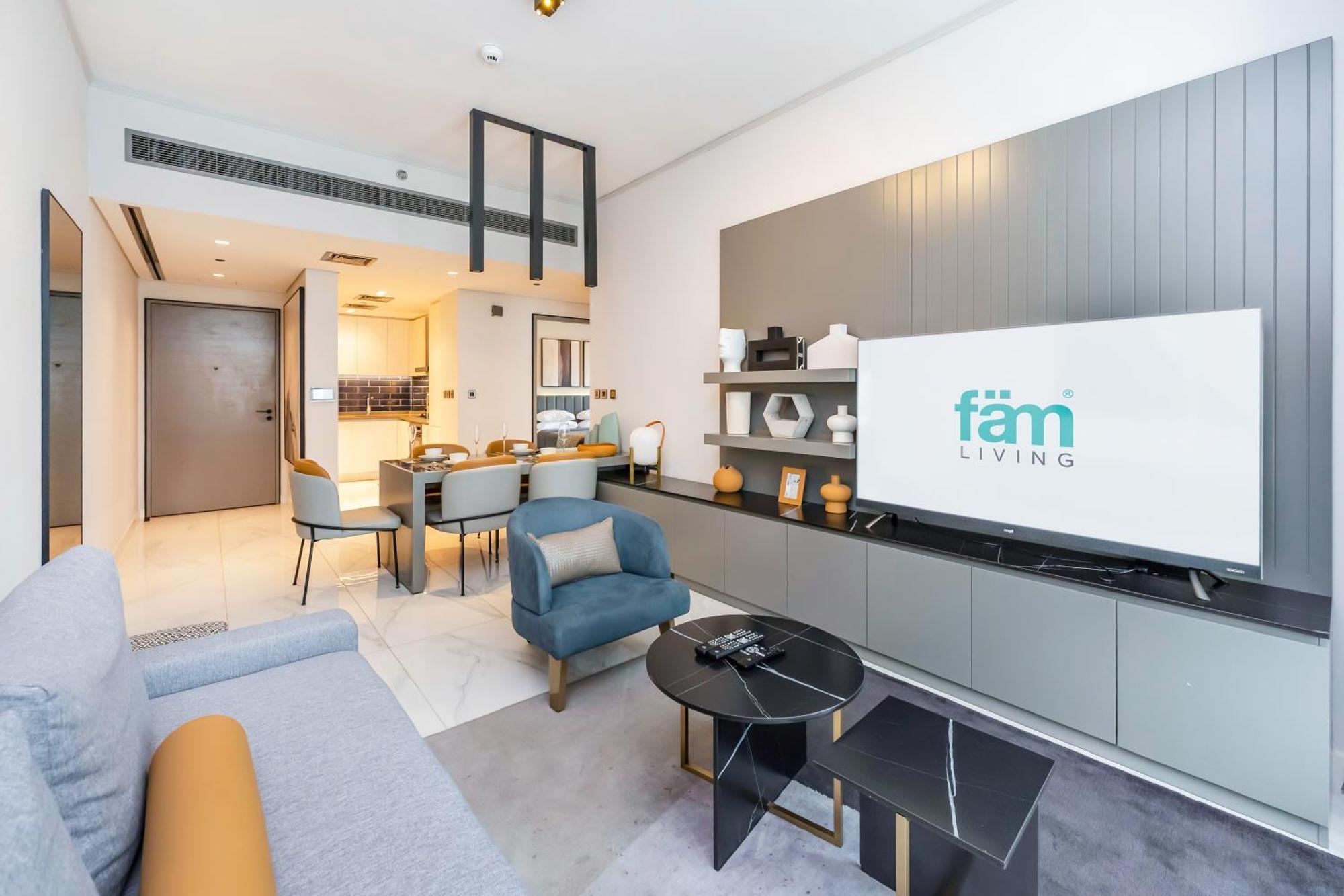 Fam Living - Urban - Mag318, 5 Mins To Burj Khalifa Apartment Dubai